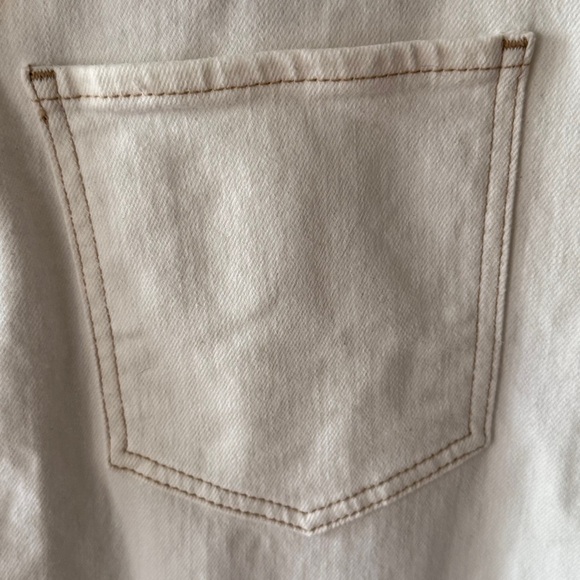 Rails Broadway White Denim Midi Skirt - Picture 9 of 16